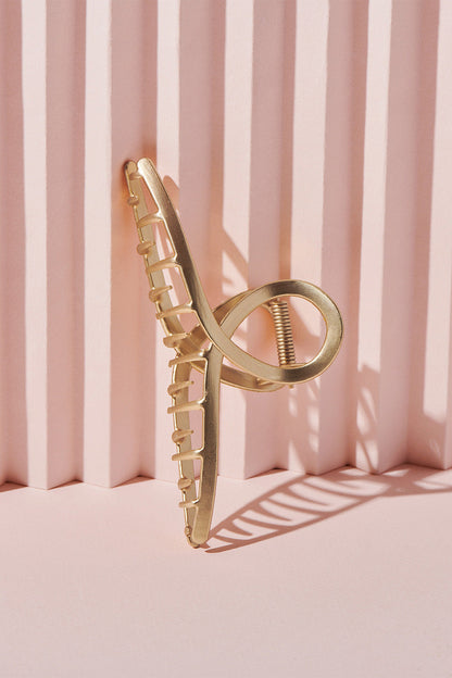 French Twist Claw Clip - Gold