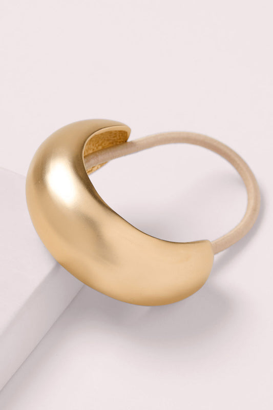 Brilliant Cuff Arched Metal Hair Tie