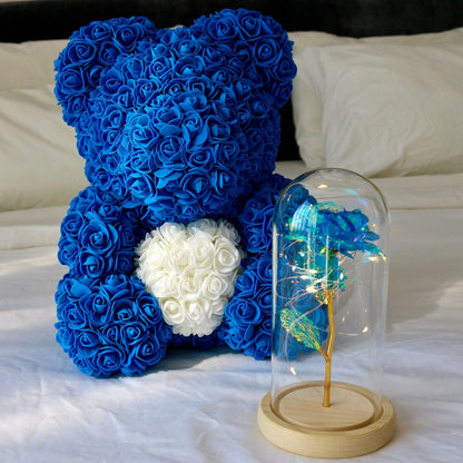 Forever Bloom Rose Bear – A Gift That Speaks from the Heart